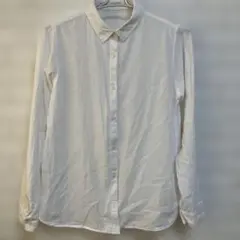 chocol raffine ホワイト 長袖シャツ