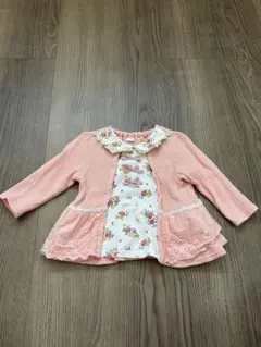 キムラタン 女の子 花柄トップス 80cmのサムネイル