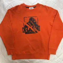 XLARGE ロゴ スウェット オレンジ Mサイズ エクストララージのサムネイル