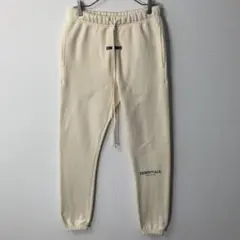 FOG ESSENTIALS スウェットパンツ XS クリーム リフレクトロゴ