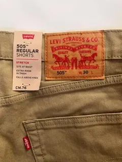 Levi's 505 Regular Shorts W30 新品