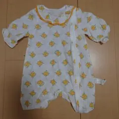 moi-moln 花柄ロンパース サイズ70