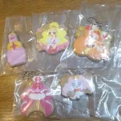 プリンセスプリキュアクッキーチャームコット　キュアフローラキュアトゥインクル