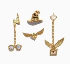 ハリーポッター　hurry potter ピアス　イヤリング　４点セット