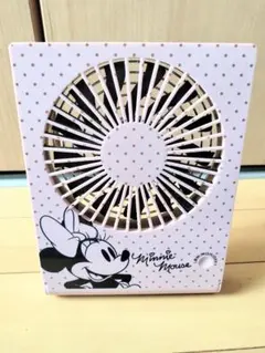 Minnie スリムコンパクトファン 卓上扇風機 ミニー ディズニーのサムネイル
