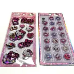 サンリオ ハローキティ おはじきシール スパンコールパーティー