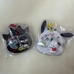 サンリオ パッケージチャーム チョコボーロ ポチャッコ バツ丸