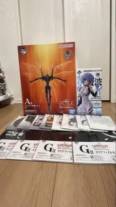 1番くじエヴァンゲリオン　A賞、C賞その他下位賞12点