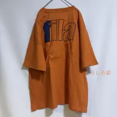◆FILA◆ ロゴ刺繍　ビッグロゴ　オーバーサイズTシャツのサムネイル