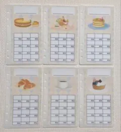 【5】A6バインダー 貯金Saving リフィル