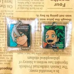 ヒロアカ＊メタルチャーム＊轟焦凍＆緑谷出久