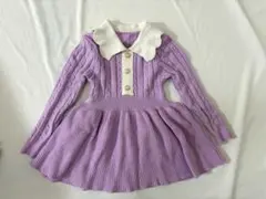 ニットワンピース　100cm