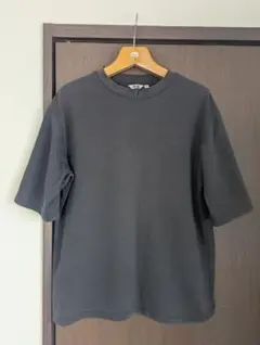 ユニクロ　エアリズムコットンオーバーサイズTシャツ　　Lサイズ　ブラック