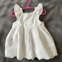 babyGap ホワイトワンピース 6-12M
