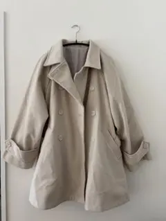 ベルト付きマルチWayフェイクウールコート[fo1762] アイボリー