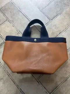 ♡美品♡ エルベシャプリエ 舟形 トートバッグ レザー 704GP Mサイズ 