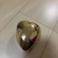 ＲeＦaハート型ヘアブラシ ゴールド ブラック