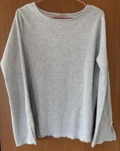 しまむら　はなゆん 長袖カットソー グレー　LL