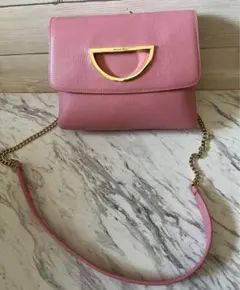 新品☆サマンサタバサ ミランダ・カー violetD ピンクショルダーバッグ