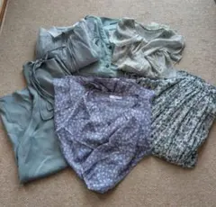 春物 ワンピース スカート シャツ まとめ売り S M フリーサイズ