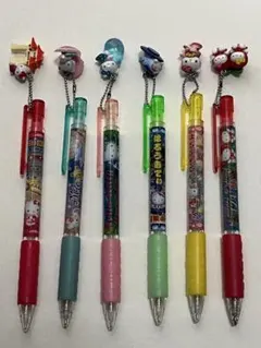 ご当地ハローキティ シャープペンシル チャーム付き6本セット