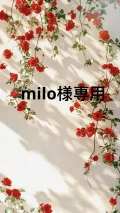 milo様一ブラックM