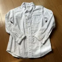 CHERUBIC ホワイトボタンダウンシャツ 120