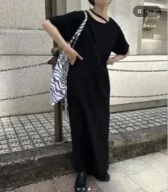 ネックレイヤードリラックスワンピースのサムネイル