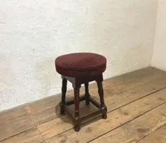 1879 ②ビンテージ クラシカルなスツール 椅子 イス バー カフェ 店舗