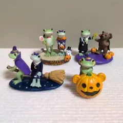 コポー　カエル　ハロウィン4種のサムネイル