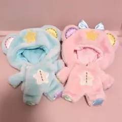 リトルツインスターズ　きぐるみ　パフポフ　キキララ ★