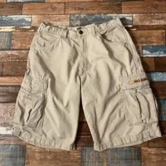 ポロジーンズ ラルフローレン カーゴハーフパンツ ベージュ 36 メキシコ製のサムネイル