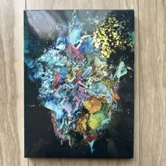 抽象画 A4サイズ 黒と黄色のアート「アートC」額に入れると見栄えする