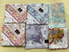 新品LeopoldoValentino PierreBalmain他6枚ハンカチ