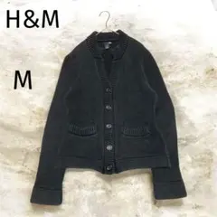 エイチアンドエム　ニットカーディガン　М　オフィスカジュアル　厚手