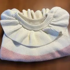 とても可愛いNoeil aime BeBe ピエロ襟付きセーター