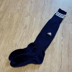 adidas ネイビー ソックス ストライプ