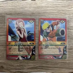 NARUTO 疾風伝 カード うずまきナルト＆春野サクラ 忍伝-030 - メルカリ