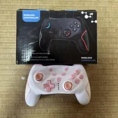 ワイヤレスコントローラー ホワイト/ピンク