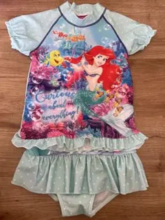 値下げ Disney Princess アリエル 子供用 水着 110