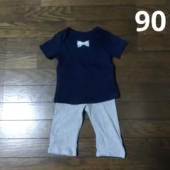 COMME CA ISM　コムサイズム　セットアップ　半袖Tシャツ&ズボン