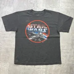00s STAR WARS ヴィンテージTシャツ チャコールグレー XL