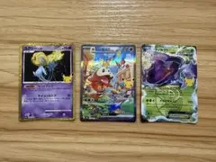 ポケモンカード　ユクシー　ゲノセクト　ホゲータ