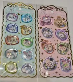 正規品 まじかるちいかわ ウォーターシール おかお みんな 2種セット