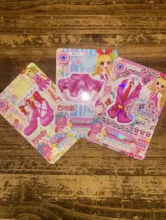 アイカツカードセット 星宮いちごピンクステージコーデ