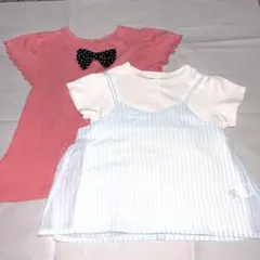 女の子130㎝　Ｔシャツ　2枚セット