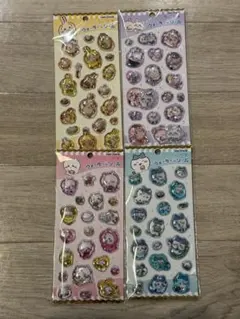 ちいかわ ウォーター in シール ハチワレ うさぎ モモンガ コンプリート