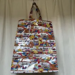 Harrods テディベア柄 犬柄トートバッグ