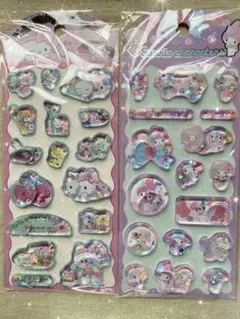 【海外限定・正規品】サンリオ　NEWデザイン　ウォーターインシール★2枚セット