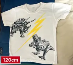 恐竜デザイン Tシャツ 120cm
